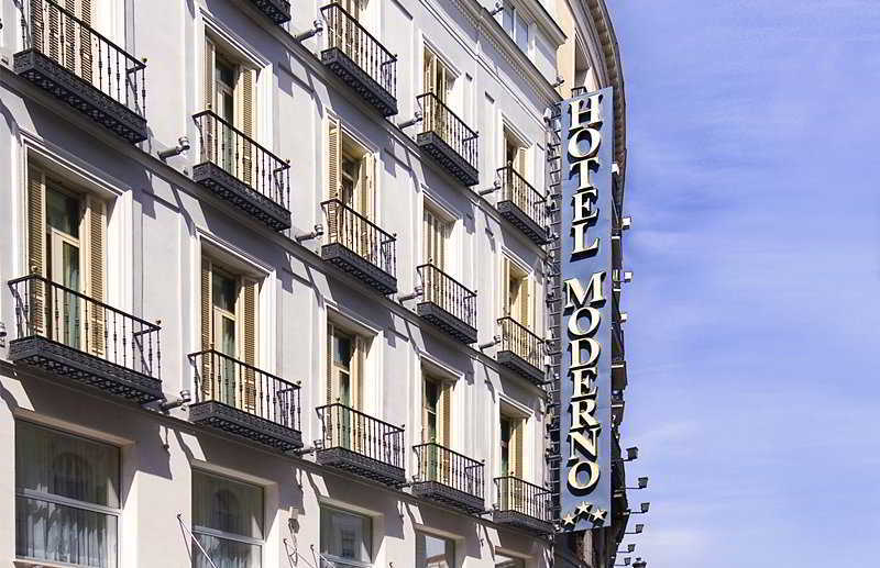 Hotel Moderno Puerta Del Sol Madrid Luaran gambar