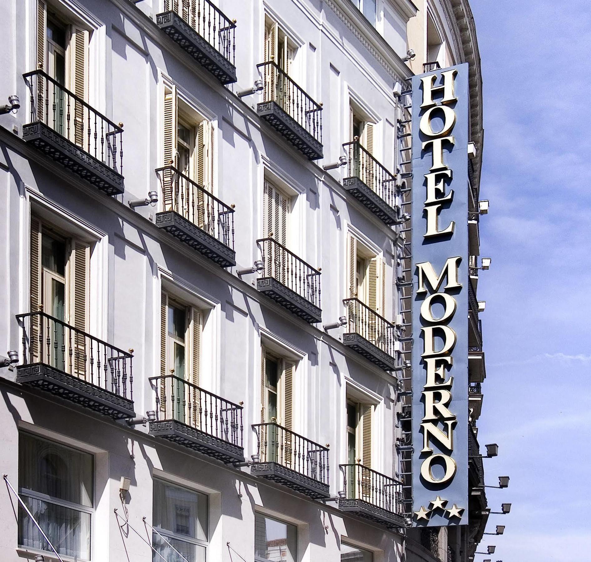 Hotel Moderno Puerta Del Sol Madrid Luaran gambar